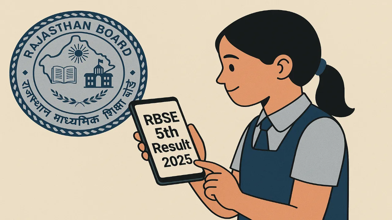 RBSE 5th Class Result 2025